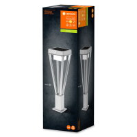 Venkovní svítidlo ENDURA STYLE SOLAR BOUQUET 50cm Post sensor stainless steel