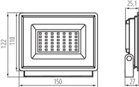 Reflektor LED GRUN NV LED-30-B MILEDO KANLUX 31392