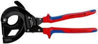 KNIPEX 9532315A ráčnové nůžky na AL CU a SWA armované kabely d45mm/380mm2