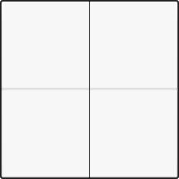 HUE 2x 1/2 Kolébka-WHITE COATED NIKO 154-00060