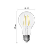 LED žárovka Filament A60 E27 5,9W (60W) 806 lm teplá bílá EMOS ZF5D42