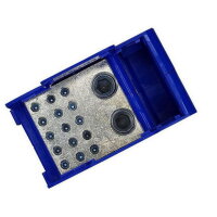 Distribuční blok DTB 2x120/15x16 modrý ELEKTRO BEČOV UB2120CK12