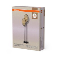 Decor Rattan Dandelion Floor 2XE27 Brown OSRAM 4058075847286