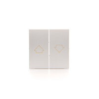 kryt k žaluziovému tlačítku pro přístroj SZP1M stříbrná matná metalizované