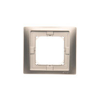 Rámeček 1-násobný Neos IP44 s těsněním, Satén KONTAKT SIMON BMRC1B/29