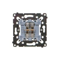 Přepínač křížový (přístroj), řazení 7, 10 A / 250 V~, bezšroubové svorky