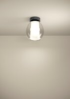 Stropní svítidlo MENORCA LED-CCT 7,1W IP20 nikl nero  EGLO 390456