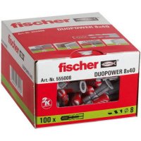 Hmoždinka DuoPower 8x40 FISCHER 555008