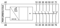 Vazební relé PSR-SPP- 24UC/URM/5X1/2X2 PHOENIX CONTACT 2963970