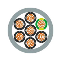 Ovládací kabel ÖLFLEX CLASSIC 130 H 10G1,5 LAPP 1123118