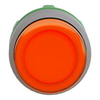 ORANŽ Ovládací hlavice stiskací prosvětlená s přesahem ŠE SCHNEIDER ZB5AW153C0
