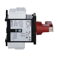 Schneider VCF5 Vario nouzový hlav.vypínač pro montáž na dveře 125A,4 šr.