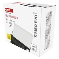 LED reflektor TAMBO EVO, 10 W, 1000 lm, IP65, černý EMOS ZS2514