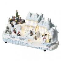 XMAS VILLAGE ROTATION TREE WW