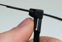 Vázací pásky otevíratelné RIA 280x7 5mm černá PA 6.6 (100ks)/RIA.3.233 1791312