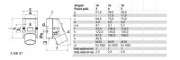 Přívodka nástěnná 16A 4p 400V IP44 6h BALS 249