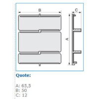 GFN 03498 Spojka dna pro kanály TBN/TCN IBOCO B03498