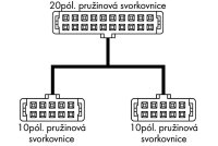 Systémový kabel pro WAGO-I/O-SYSTEM řada 750 8 binárních vstupů/8 výstupů