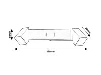 KESSY LED 8W IP20 černá 3000K 320lm RABALUX 71271