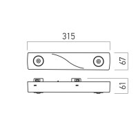 XARROW EMERGENCY LIGHT for TKN 2X1W NON