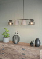 Závěsné svítidlo CAPOLIVERI-E E27 4X60W EGLO 74073