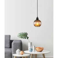 Závěsné svítidlo ZUMBA černá 1x25W E27 IP20 GLOBO 15638P