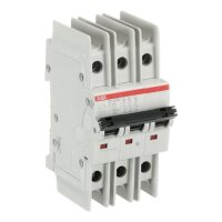 ABB SU203M-C2 jistič char. C 10kA 2A 3P  dle UL489 a CSA 22.2 No. 5
