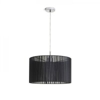 GLAMOUR 35/20 závěsná černá 230V E27 28W RENDL R13271