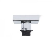 SOLO SQ stropní základna chrom 230V E27 53W RENDL R12584