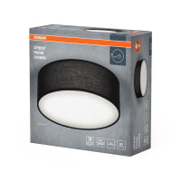 Stropní svítidlo ORBIS PARIS 300 mm 1XE27 BK LEDVANCE 4099854449383