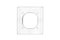 Těsnění IP44 pro rámečky 1-násobné Simon54 Nature KONTAKT SIMON DUN1