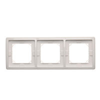 Rámeček 3-násobný IP44 s těsněním, bílá KONTAKT SIMON BMR3B/11