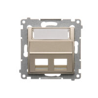 DKP2S.01/44 Kryt datové zásuvky pro prvk