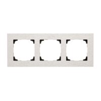 Rámeček 3 násobný, kovový nerez KONTAKT SIMON TRN3/188