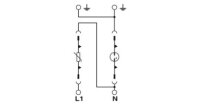 Svodič proudu blesku/svodič přepětí typ 1/2 VAL-MS-T1/T2 335/12.5/1+1 2800187