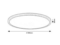 Stropní svítidlo LAUTREC LED 24W RABALUX 75085