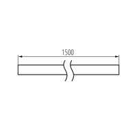 Krytka na lištu TEAR 1F COVER 1,5M W KANLUX 45901