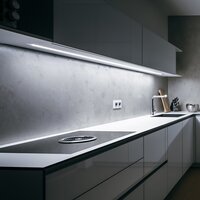 Zapuštěný profil pro LED pásky ORO PROFIL UNI IN WHITE 2M S SET LED-POL ORO32026