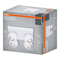 LED SPOT SPHERAL WHITE 4XGU10 PLATE OSRAM 4099854588624