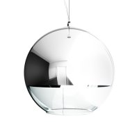 BEAU MONDE 35 závěsná chromované sklo/čiré sklo 230V E27 25W RENDL R10516