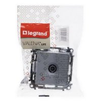VALENA LIFE TV ZÁSUVKA PRŮBĚŽNÁ 14DB HLINÍK LEGRAND 753361