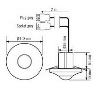 EP10424649 Čidlo přítomnosti 360° PD Com