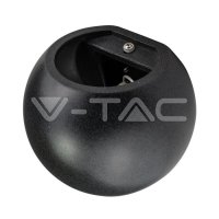 G9 25W LED Concrete Wall Lamp Round Dark