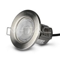 5W LED Fire Rated Downlight Nickle Dimma