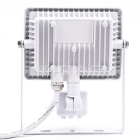 20W LED Sensor Floodlight SAMSUNG CHIP Cut-OFF Function White Body 3000K VT-20-S