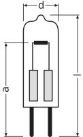 64405 S 5W 12V G4 FS1              OSRAM