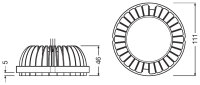 LED modul LEDVANCE PrevaLEDŠ COIN 111 AC G2 111AC-G2 1800-840 24