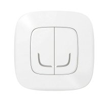 Valena Allure with Netatmo - dvojitý bezdrátový spínač pro světla,  bílá LEGRAND
