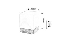PIRIT buk LED 1,2W IP20 buk RABALUX 76003