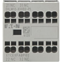 DILM12-XHI02-PI Pomocné kontakty pro stykače DILM7..15 PI 2V Push-in svorky